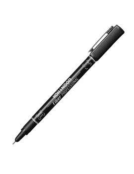 Fineliner Professional Fiber Kooh-i-noor - 0,05 mm - DH21005 (Nero Conf. 10)