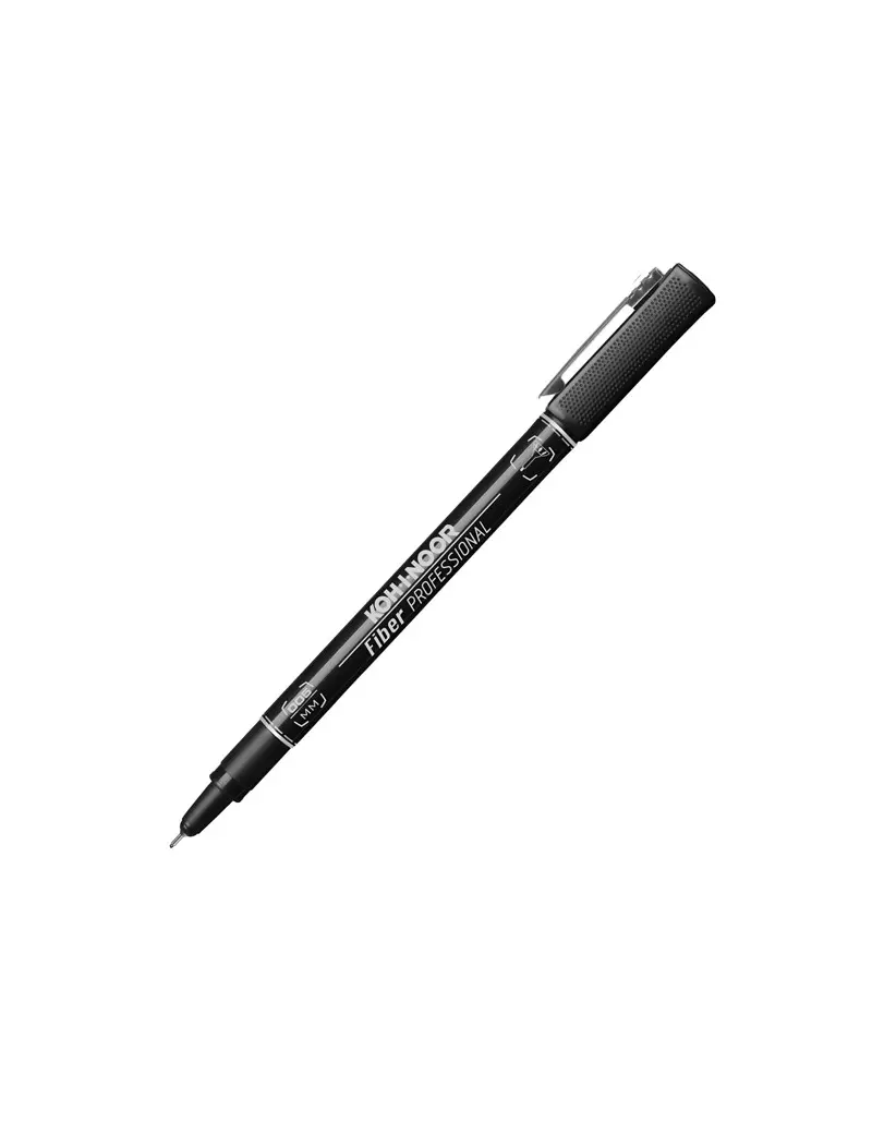 Fineliner Professional Fiber Kooh-i-noor - 0,3 mm - DH2103 (Nero Conf. 10) Fineliner Professional Fiber Kooh-i-noor - 0,3 mm - DH2103 (Nero Conf. 10)