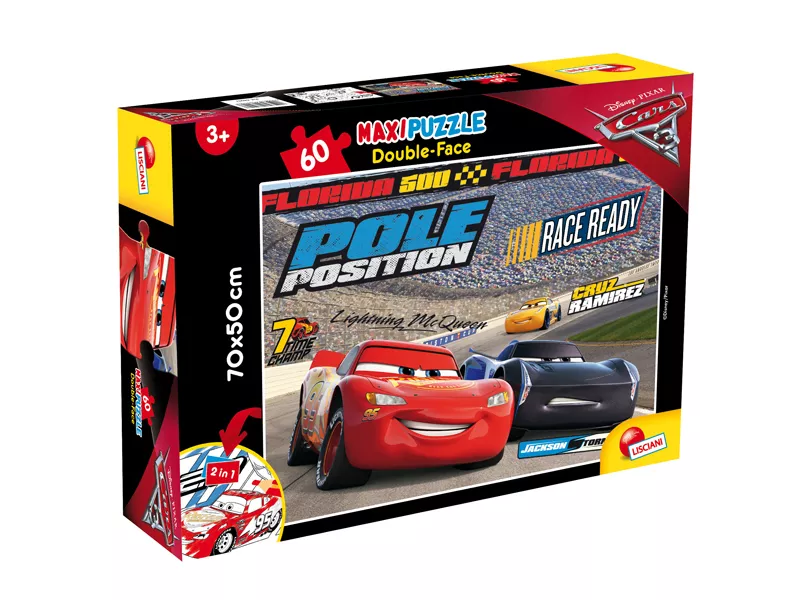 Puzzle Disney Cars 3 Challenge Lisciani - 60 Pezzi - 64007