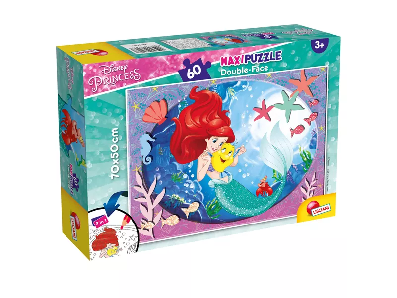 Puzzle Disney Little Mermaid Princess Lisciani - 60 Pezzi - 64007