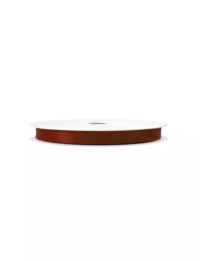 Nastro Doppio Raso Brizzolari - 10 mm x 25 m - 01232757 (Marrone) Nastro Doppio Raso Brizzolari - 10 mm x 25 m - 01232757 (Marrone)