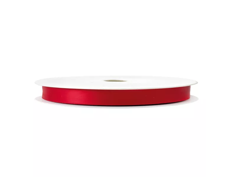 Nastro Doppio Raso Brizzolari - 10 mm x 25 m - 01232732 (Rosso)