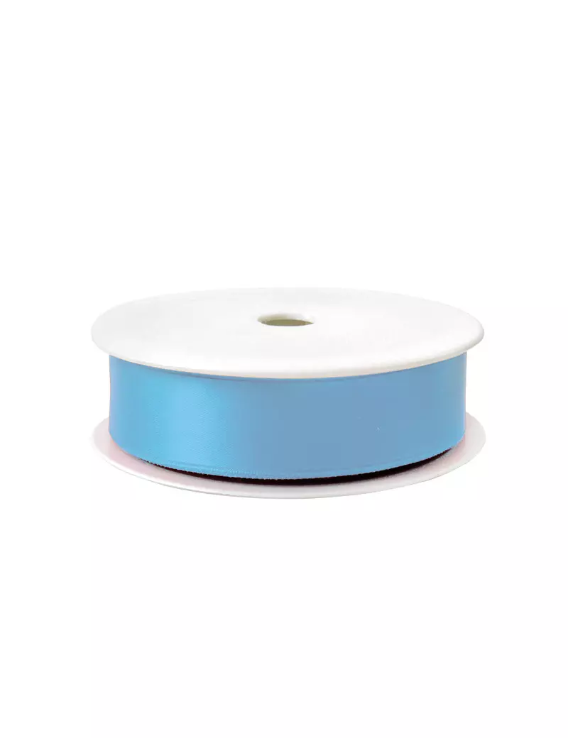 Nastro Doppio Raso Brizzolari - 25 mm x 25 m - 01232870 (Azzurro) Nastro Doppio Raso Brizzolari - 25 mm x 25 m - 01232870 (Azzurro)