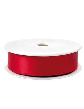 Nastro Doppio Raso Brizzolari - 25 mm x 25 m - 01232835 (Rosso)