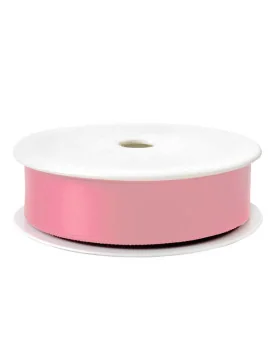 Nastro Doppio Raso Brizzolari - 25 mm x 25 m - 01232832 (Rosa Baby)