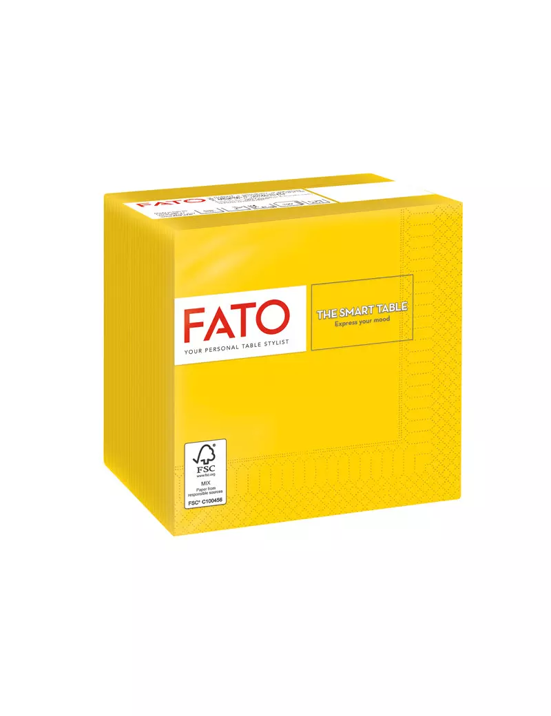 Tovaglia in Carta Fato - 24x24 m - 2 Veli - 82221003 (Giallo Conf. 100) Tovaglia in Carta Fato - 24x24 m - 2 Veli - 82221003 (Giallo Conf. 100)