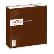 Tovaglioli in Carta Fato - 33x33 cm - 2 Veli - 82622400 (Cioccolata Conf. 50)
