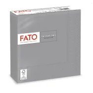 Tovaglioli in Carta Fato - 33x33 cm - 2 Veli - 82623700 (Grigio Conf. 50)