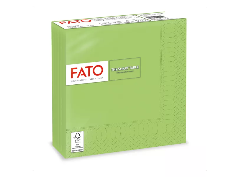 Tovaglioli in Carta Fato - 33x33 cm - 2 Veli - 82623200 (Verde Mela Conf. 50) Tovaglioli in Carta Fato - 33x33 cm - 2 Veli - 82623200 (Verde Mela Conf. 50)
