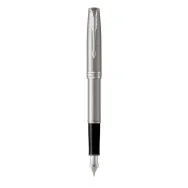 Penna Stilografica Sonnet Stainless Steel Parker - Media - 1931510 (Nero)