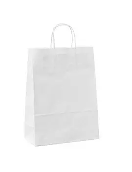 Shopper in Carta Mainetti Bags - 36x12x41 cm - 031519 (Bianco Conf. 25)