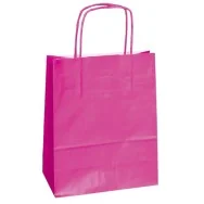 Shopper in Carta Mainetti Bags - 14x9x20 cm - 079801 (Magenta Conf. 25)