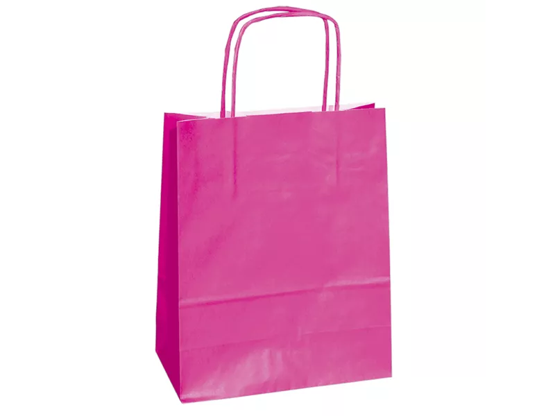 Shopper in Carta Mainetti Bags - 14x9x20 cm - 079801 (Magenta Conf. 25)