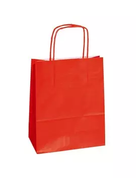 Shopper in Carta Mainetti Bags - 14x9x20 cm - 078361 (Rosso Conf. 25)