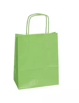 Shopper in Carta Mainetti Bags - 14x9x20 cm - 079818 (Verde Mela Conf. 25)