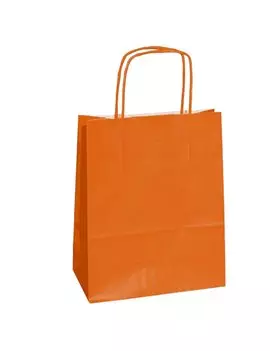 Shopper in Carta Mainetti Bags - 18x8x24 cm - 072130 (Arancione Conf. 25)