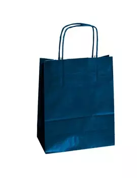 Shopper in Carta Mainetti Bags - 18x8x24 cm - 072130 (Blu Conf. 25)