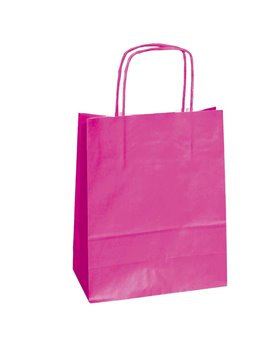 Shopper in Carta Mainetti Bags - 18x8x24 cm - 072048 (Magenta Conf. 25)