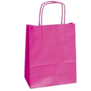 Shopper in Carta Mainetti Bags - 18x8x24 cm - 072048 (Magenta Conf. 25)