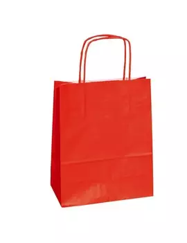 Shopper in Carta Mainetti Bags - 18x8x24 cm - 072086 (Rosso Conf. 25)