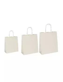 Shopper in Carta Mainetti Bags - 22x10x29 cm - 074363 (Sabbia Conf. 25)