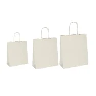 Shopper in Carta Mainetti Bags - 22x10x29 cm - 074363 (Sabbia Conf. 25)