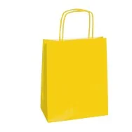 Shopper in Carta Mainetti Bags - 22x10x29 cm - 037276 (Giallo Conf. 25)