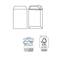 Busta a Sacco Competitor Pigna - con Strip - 30x40 cm - 80 g - 005403540 (Bianco Conf. 50)