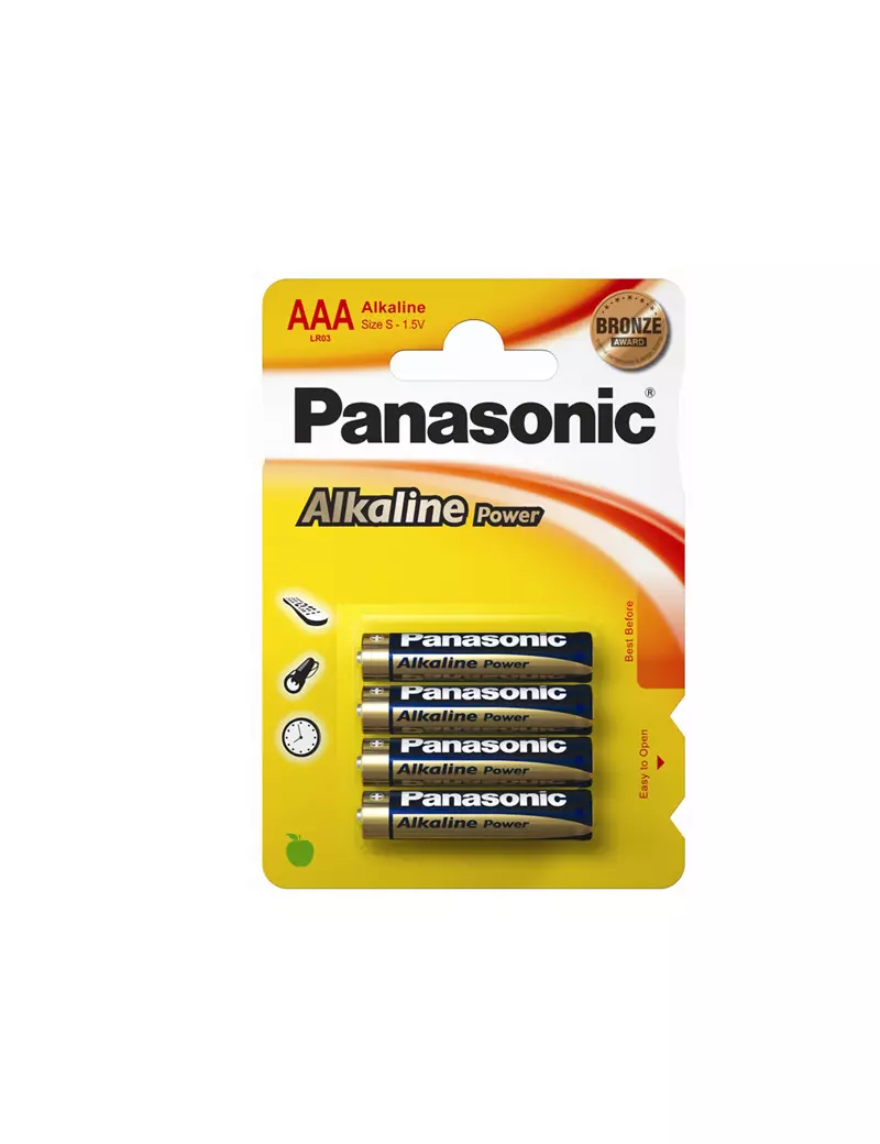 Pile Panasonic Alkaline Power - Ministilo AAA - C500003 (Conf. 4)