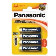 Pile Alkaline Power Panasonic - Stilo AA - C500006 (Conf. 4)