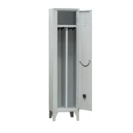 Armadio Spogliatoio in Metallo Fasma - 1 Vano - 50x50x180 cm - 114/01/S (Grigio)