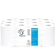 Asciugamani in Rotolo Mini Centrefeed Papernet - 2 Veli - 210 Strappi - 400760 (Conf. 12)