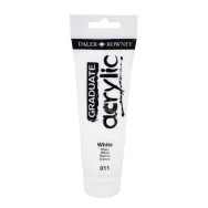 Colore Acrilico Fine Graduate Daler Rowney - 120 ml - D123120011 (Bianco Conf. 3)