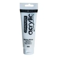 Colore Acrilico Fine Graduate Daler Rowney - 120 ml - D123120006 (Bianco Miscela Conf. 3)