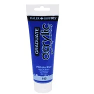 Colore Acrilico Fine Graduate Daler Rowney - 120 ml - D123120143 (Blu Ftalo Conf. 3)