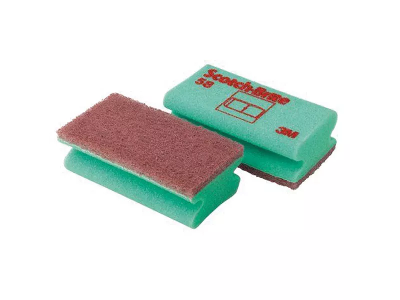 Spugna Accoppiata Scotch-Brite 3M - 7000037578 (Verde Conf. 10)