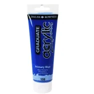Colore Acrilico Fine Graduate Daler Rowney - 120 ml - D123120159 (Blu Primario Conf. 3)