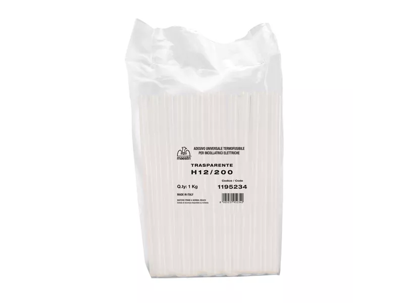 Colla Termofusibile in Stick TY102 CWR - 20 cm - 1195234 (Trasparente Conf. 1 kg)