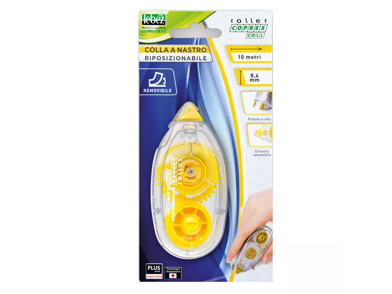 Colla a Nastro Coprex Lebez - Removibile - 8,4 mm x 10 m - 80950