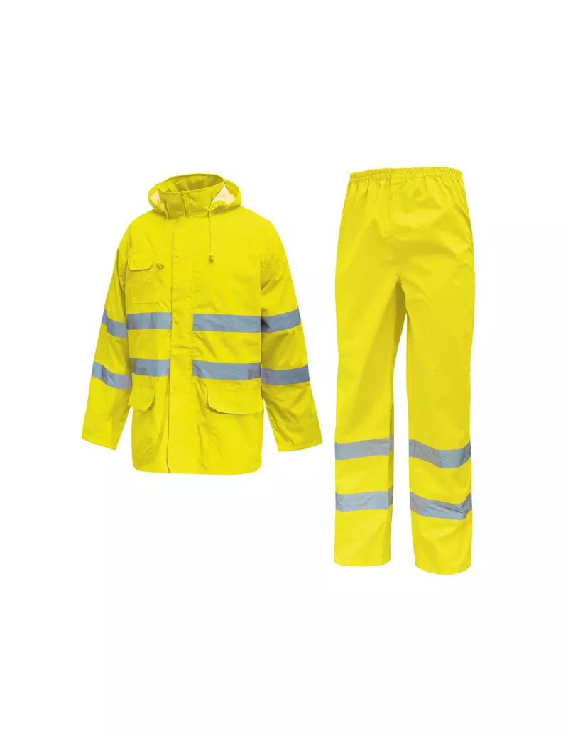 Giacca e Pantalone Alta Visibilità Cover U-Power - Taglia XL - HL168YF-XL (Giallo Fluo) Giacca e Pantalone Alta Visibilità Cover U-Power - Taglia XL - HL168YF-XL (Giallo Fluo)
