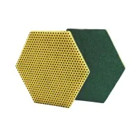 Spugne in Fibra 96Hex Scotch-Brite 3M - 7100206773 (Giallo e Verde Conf. 15)