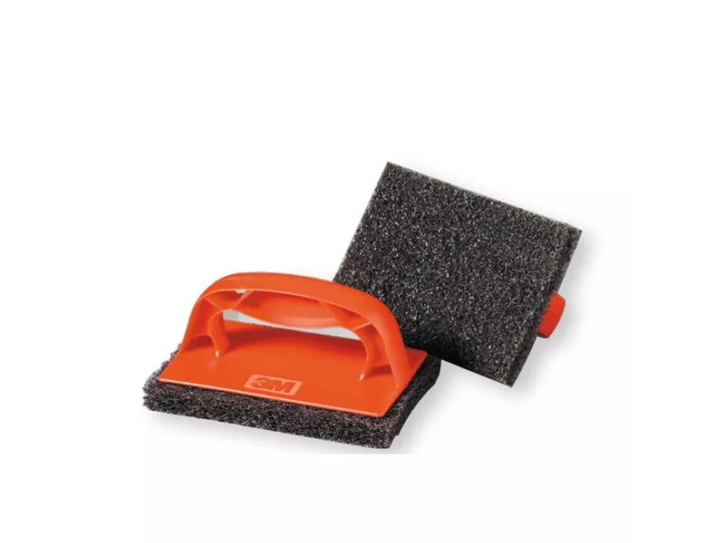Spugne per Griglie Scotch-Brite 3M - 7000079857 (Nero e Rosso Conf. 4)