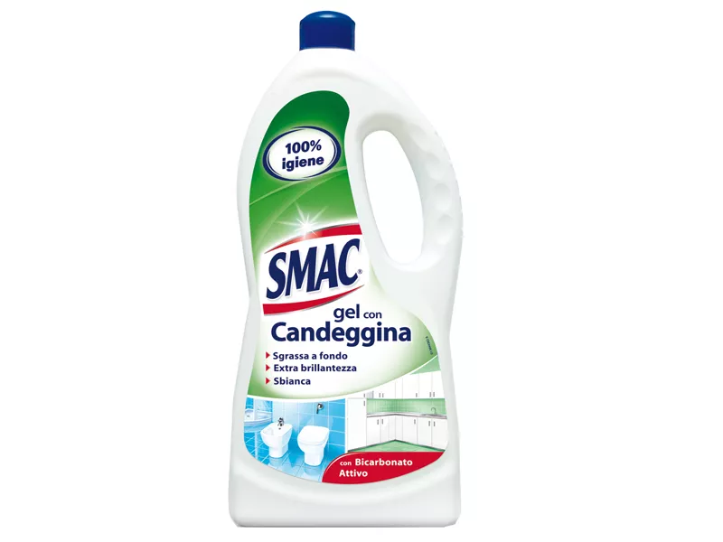 Sgrassatore Sbiancante Gel con Candeggina Smac - 850 ml - M74724 Sgrassatore Sbiancante Gel con Candeggina Smac - 850 ml - M74724
