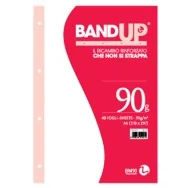 Ricambi Rinforzati per Quaderni Band Up BM - A4 - Bianco - 0108121