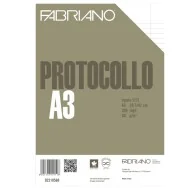 Fogli Protocollo Fabriano - Rigato con Margini - 02210560 (Conf. 200)