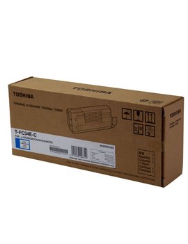 Toner Originale Toshiba T-FC34EC 6A000001524 6A000001809 (Ciano 11500 pagine)