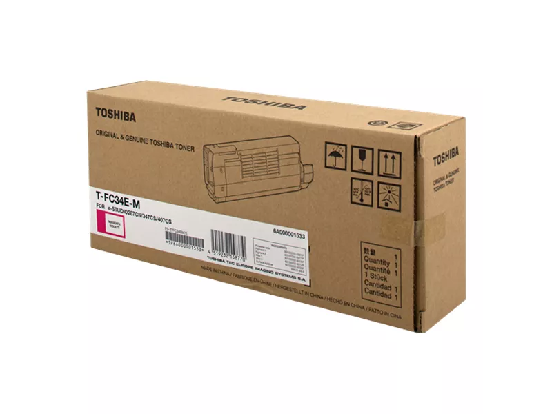 Toner Originale Toshiba T-FC34EM 6A000001533 6A000001811 (Magenta 11500 pagine)