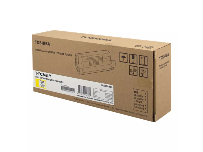 Toner Originale Toshiba T-FC34EY 6A000001525 6A000001812 (Giallo 11500 pagine)