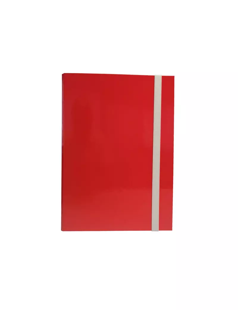 Cartellina 3 Lembi con Elastico Piatto Starline - 25x34 cm - OD0032LBXXXAE02 (Rosso Conf. 10)