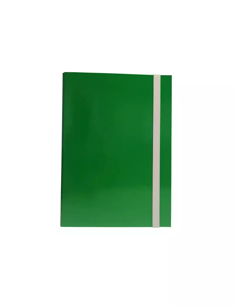 Cartellina 3 Lembi con Elastico Piatto Starline - 25x34 cm - OD0032LBXXXAE03 (Verde Conf. 10)